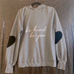 Be Kind Patch Heart Hoodie